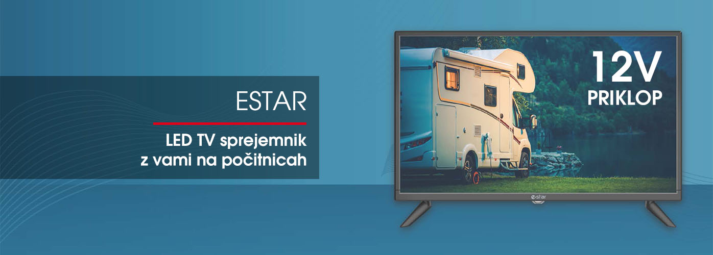 eStar 12V LED TV sprejemnik