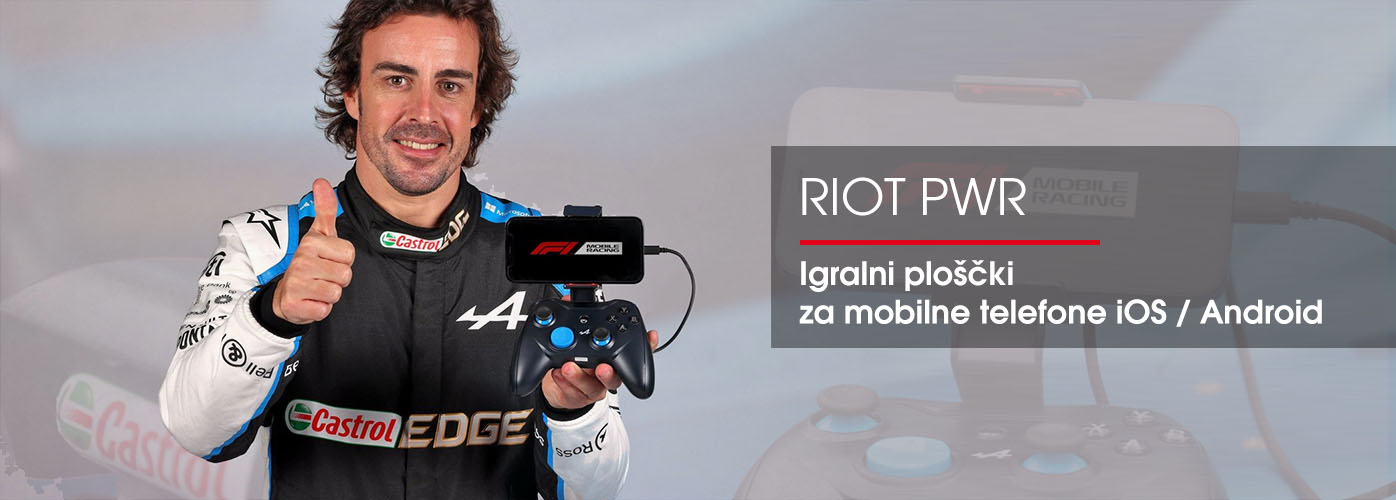 Rotor Riot PWR igralni ploščki