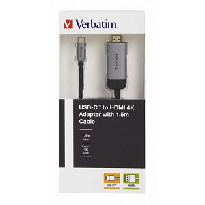 VERBATIM USB-C / HDMI 4K adapter