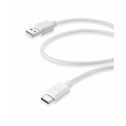 CellularLine USB kabel, 0,6m USB-C, bel