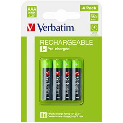 49514 AAA POLNILNE BATERIJE 4 PACK HR03