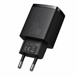 BASEUS hišni polnilec Compact Quick 20W, črn