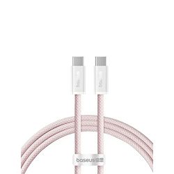 BASEUS kabel Dynamic USB-C - USB-C 2m, 100W, roza