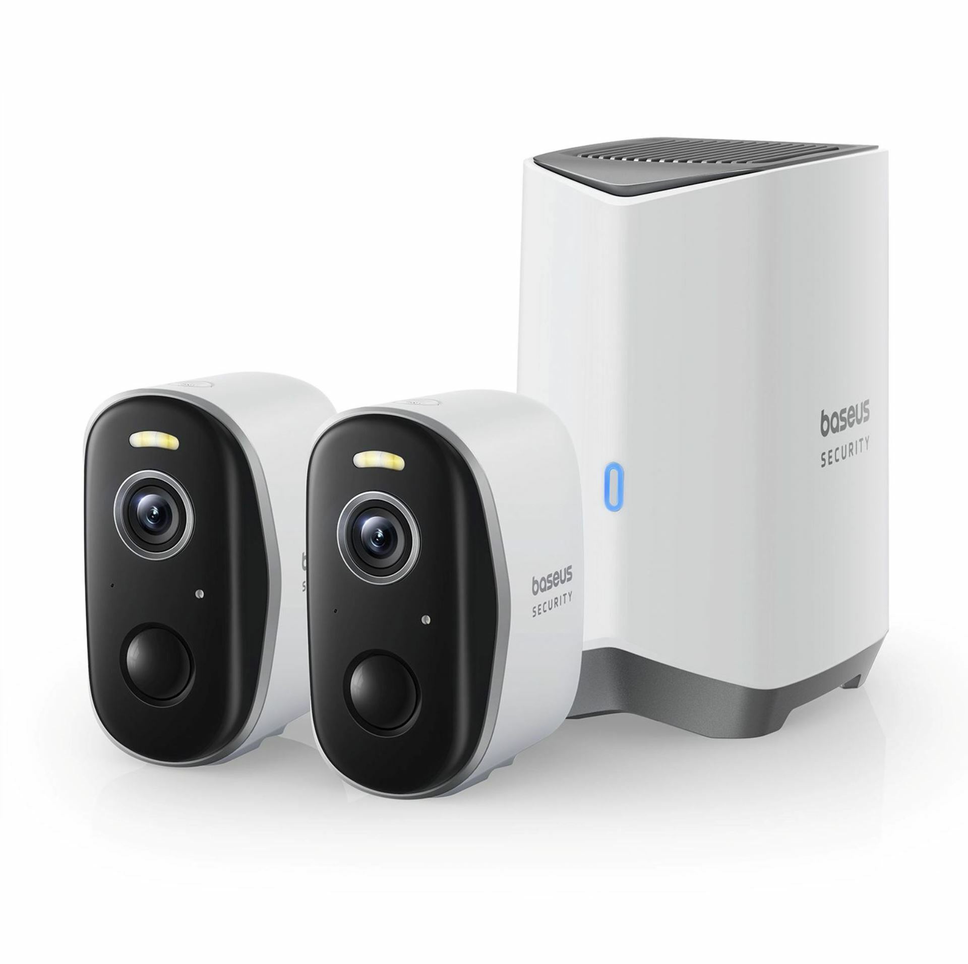 Baseus N1 komplet dveh zunanjih 2K kamer