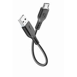 CellularLine USB kabel, MicroUSB, 15cm