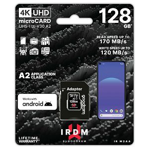 GOODRAM microSD 128GB 170MB/s IRDM M2A spominska kartica