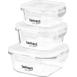 Lamart AIR LT6012 – 3 delni set posod za shranjevanje hrane 