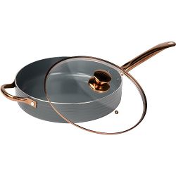 Lamart Orro LT1271 - Ponev iz aluminija s pokrovom premer 28 cm