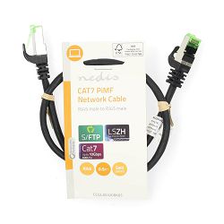 NEDIS MREŽNI KABEL CAT7 0,5M, ČRN