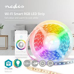NEDIS WIFILS50CRGBW LED RGB WIFI TRAK 15W 5M