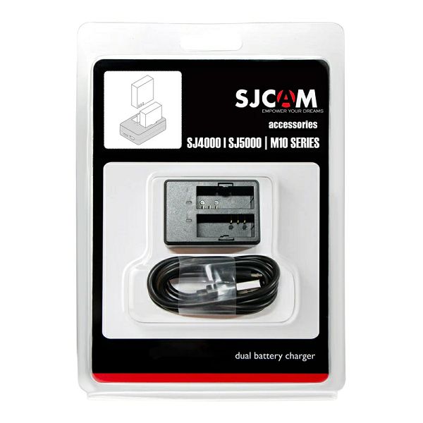 SJ4000 / SJ5000 / SJ10 DUAL polnilec baterij za akcijsko kamero