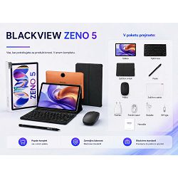 Tablični računalnik Blackview ZENO 5 Gift Set 8+128GB LTE - Oranžen