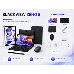 Tablični računalnik Blackview ZENO 5 Gift Set 8+128GB LTE - Siv