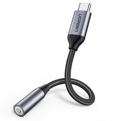 UGREEN AV142 USB-C  adapter kabel 10cm, siv