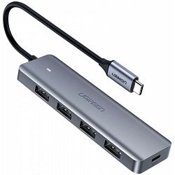 UGREEN CM219 USB HUB Adapter 4xUSB 3.0 + USB-C 