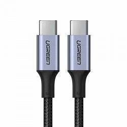 UGREEN US316 USB-C kabel 100W 3m, črn